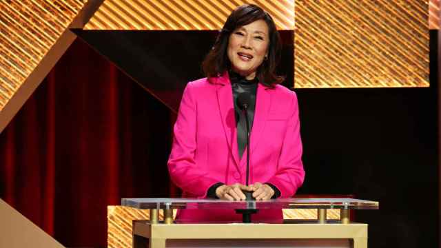 Janet Yang, durante la lectura de las nominaciones de los Premios Óscar 2023. Foto: Mario Anzuoni (Reuters)