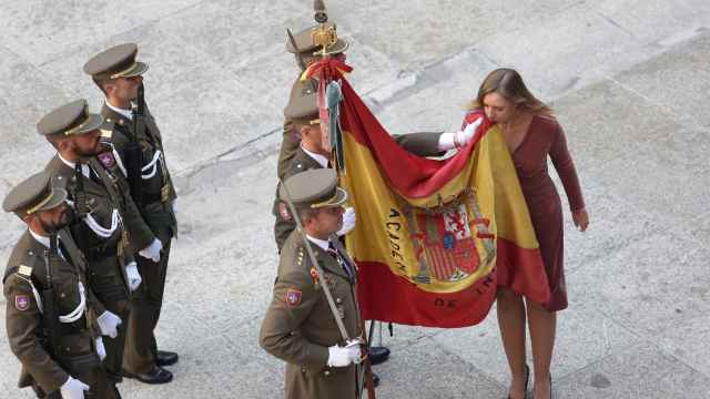 Jura civil de bandera celebrada en Toledo en 2018.