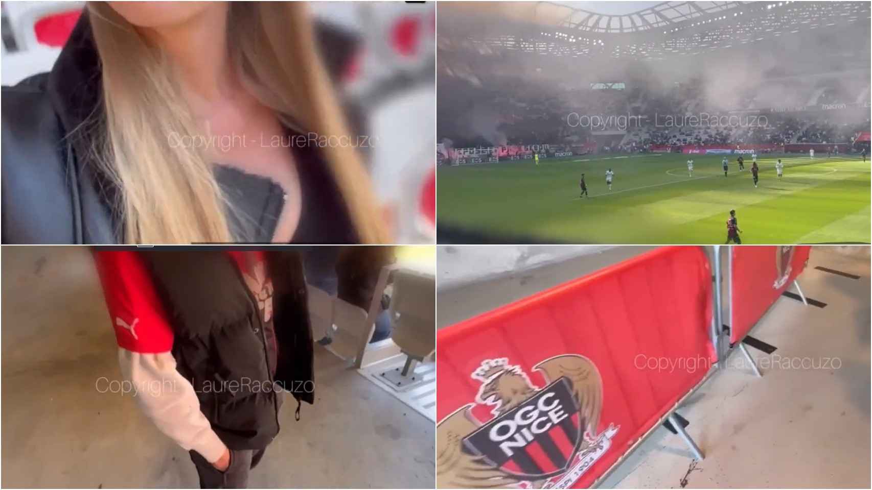 Escándalo en Francia el Niza denuncia la grabación de un vídeo porno en su estadio en pleno partido Foto foto foto