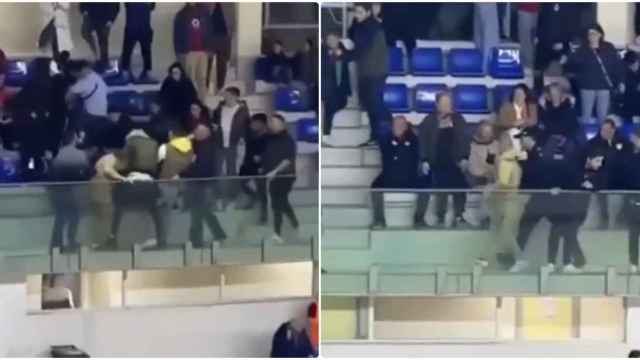 Ultras terminan a golpes en un partido de fútbol sala en Portugal