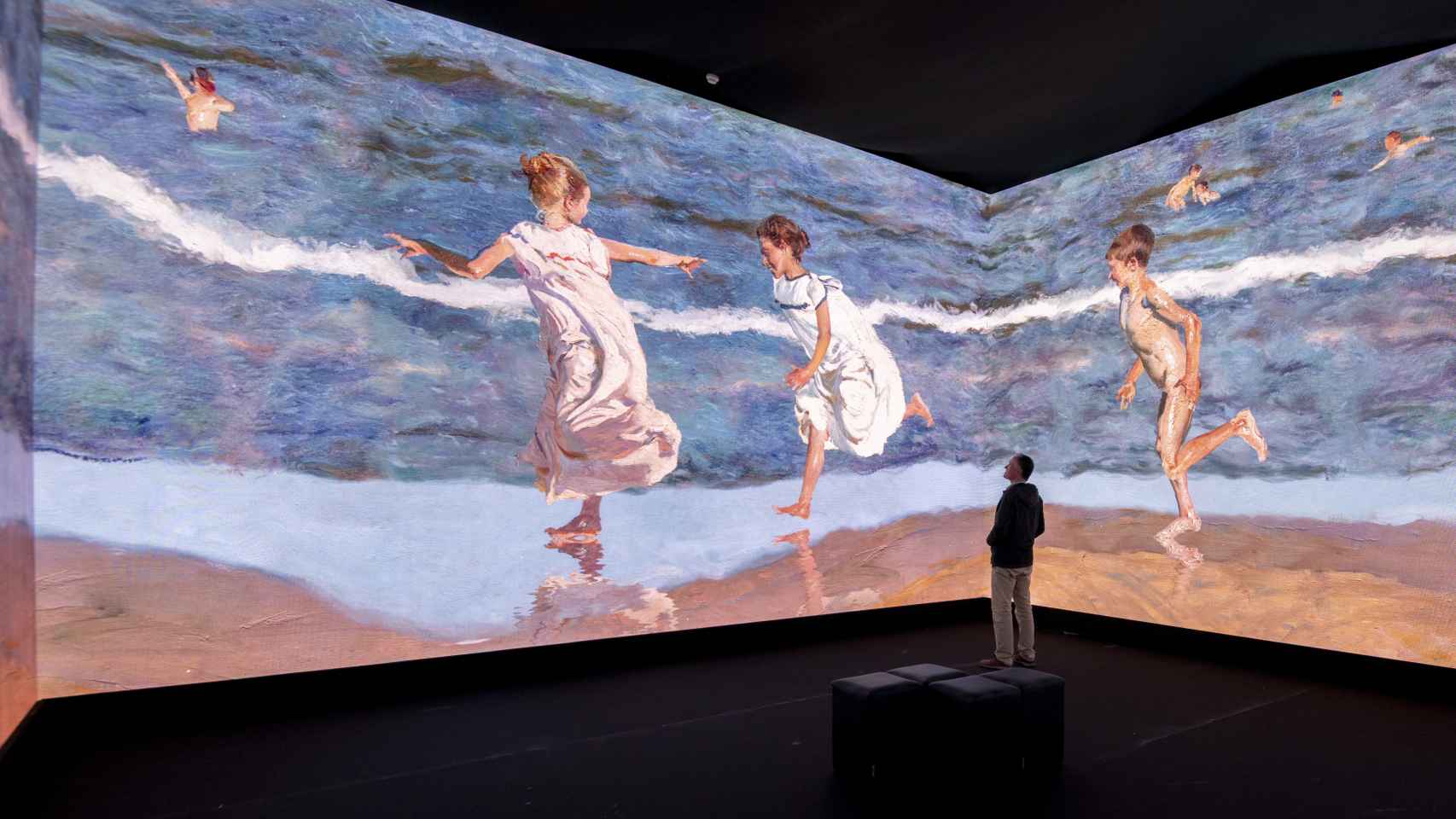 La pintura de Sorolla se fusiona con la realidad virtual en el Palacio Real.