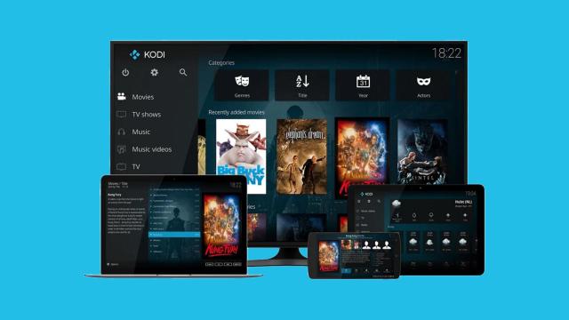 Kodi en dispositivos.