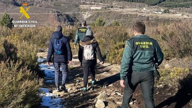 Rescate en el bosque del Tejedelo