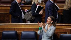 La ministra de Igualdad, Irene Montero, este jueves en el Congreso de los Diputados.