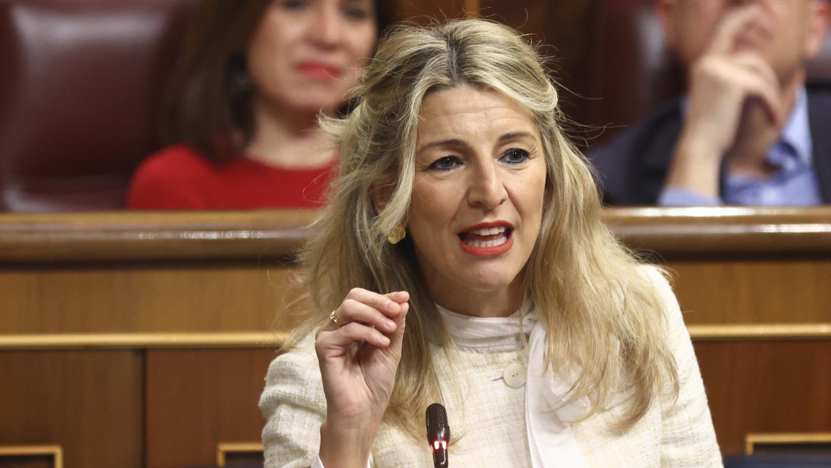 La vicepresidenta segunda y ministra de Trabajo y Economía Social, Yolanda Díaz