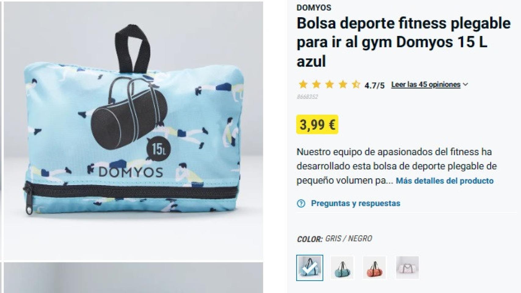 ▷ Chollo Bolsa de deporte Fila Minus por sólo 11,99€ (20% de descuento)