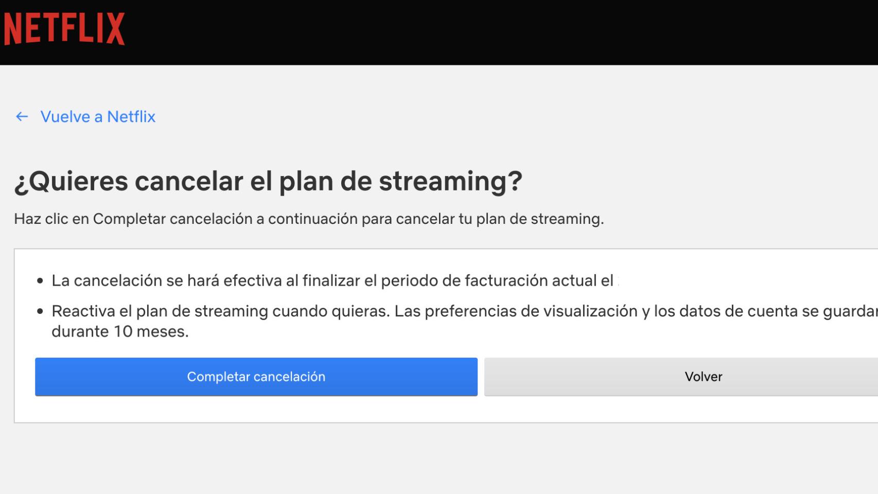 Cómo cancelar Netflix - Borrar cuenta y dar de baja la suscripción