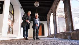 Gonzalo Santonja presenta la restauración del Claustro de las Francesas en Valladolid.