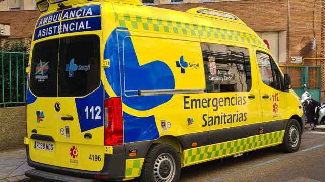 Ambulancia del 122 del Sacyl Zamora