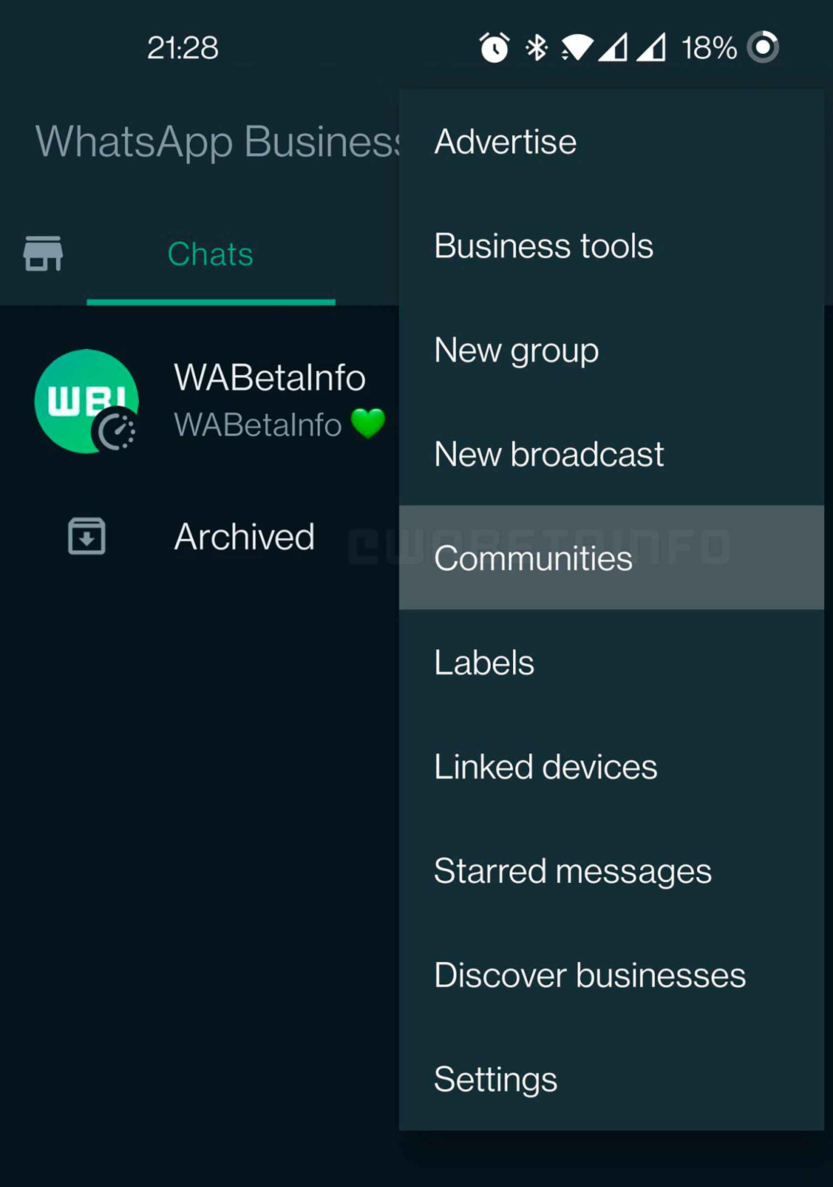 WhatsApp Business recibe a las comunidades