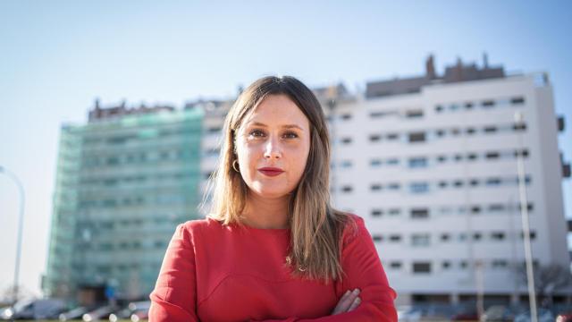 Alejandra Jacinto, candidata de Unidas Podemos a la presidencia de la Comunidad de Madrid.