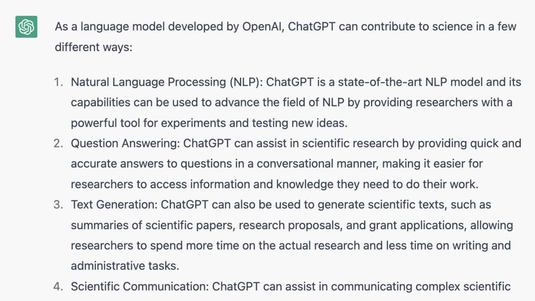 ChatGPT permite generar texto que parece escrito por un humano
