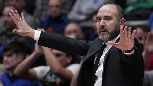 Chus Mateo en el partido de semifinales de Copa del Rey frente a Unicaja.