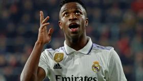 Vinicius, durante el partido frente a Osasuna.