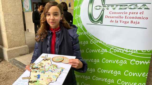 Una estudiante de Orihuela desarrolla su propio mapa de la Vega Baja al más puro estilo 'Google Maps'