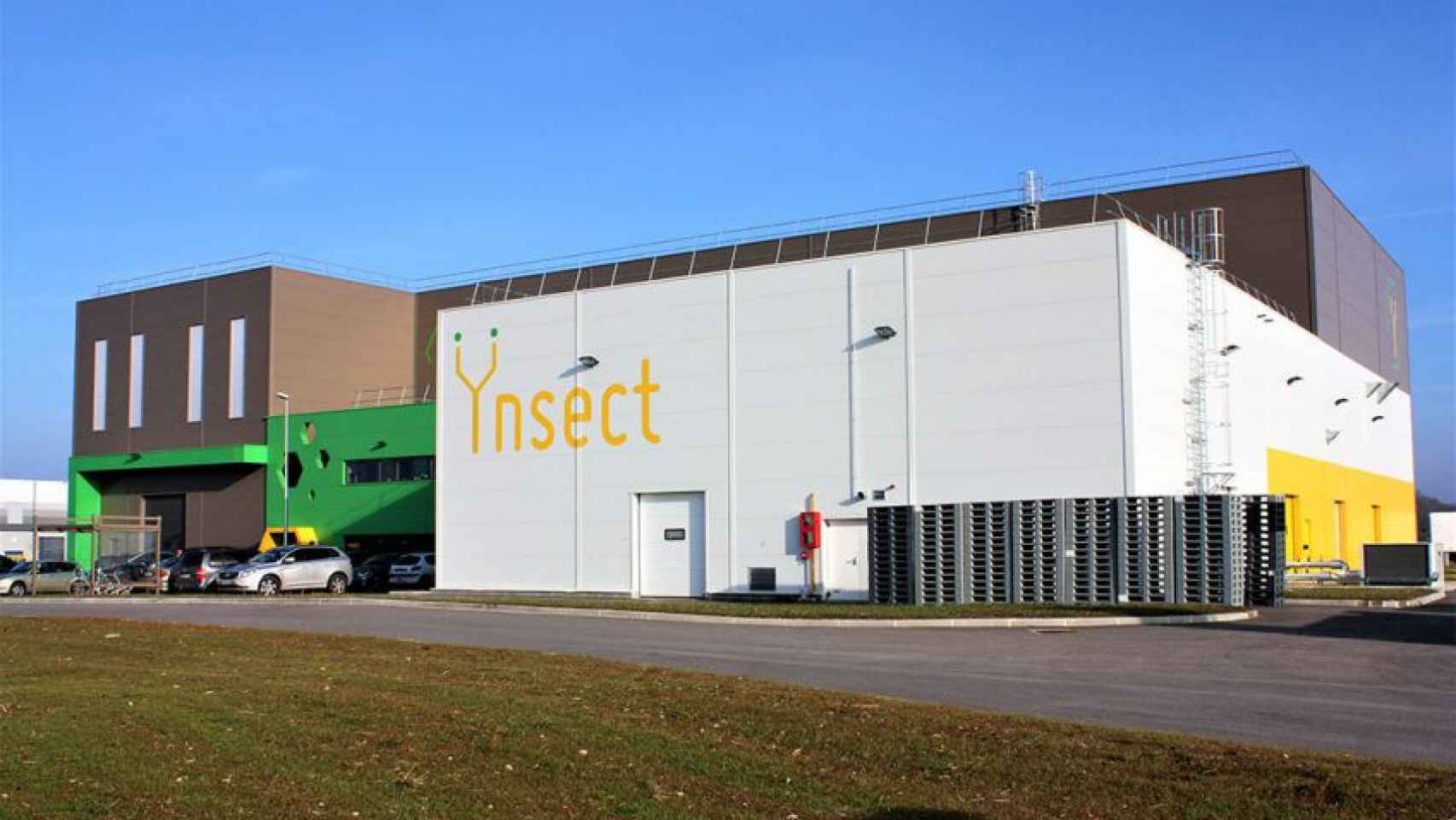 Una sede de la empresa francesa Ynsect NL B.V., la única autorizada por la UE para comercializar las larvas de escarabajo del estiércol.