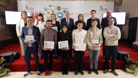 El consejero de la Presidencia, Jesús Julio Carnero, junto a la consejera de Educación, Rocío Lucas.