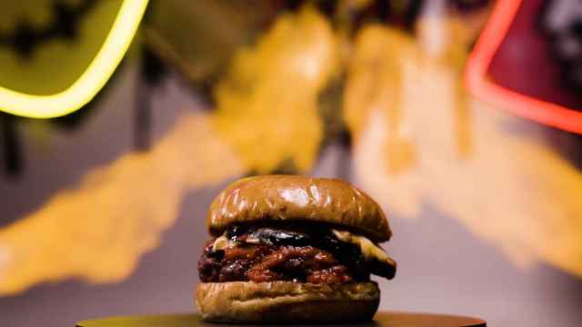 La hamburguesa de 'parmigiana de berenjena' de Juancho's BBQ