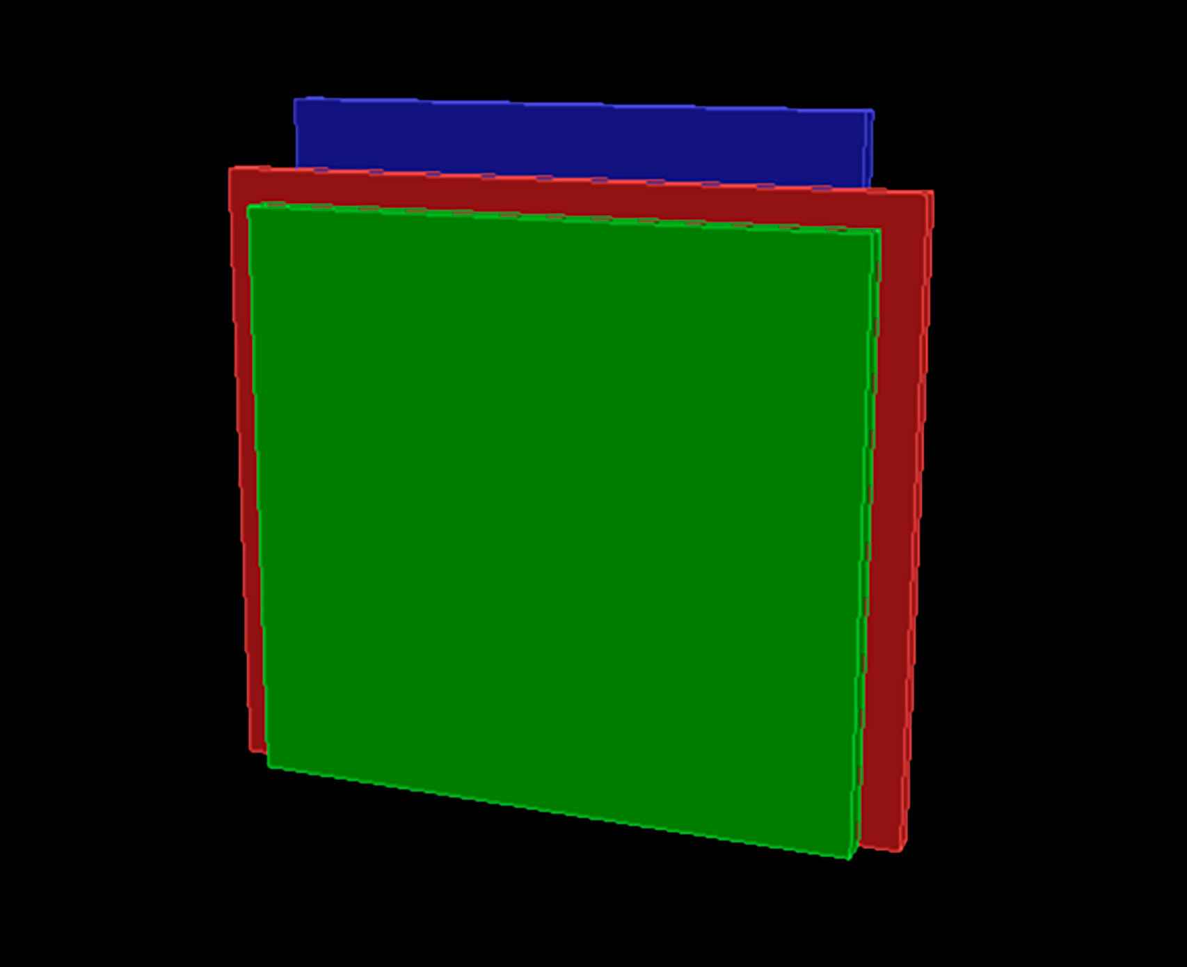 The size of the Find N2 (green), Pixel Fold (red) and Z Fold 4 (blue).