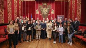 Entrega de reconocimientos. Foto: Ayuntamiento de Toledo.