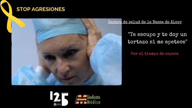 Vídeo #NoAgredas para concienciar sobre las agresiones a médicos