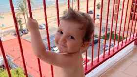 El pequeño Manuel, el vallisoletano de 17 meses que padecía un rabdoide.