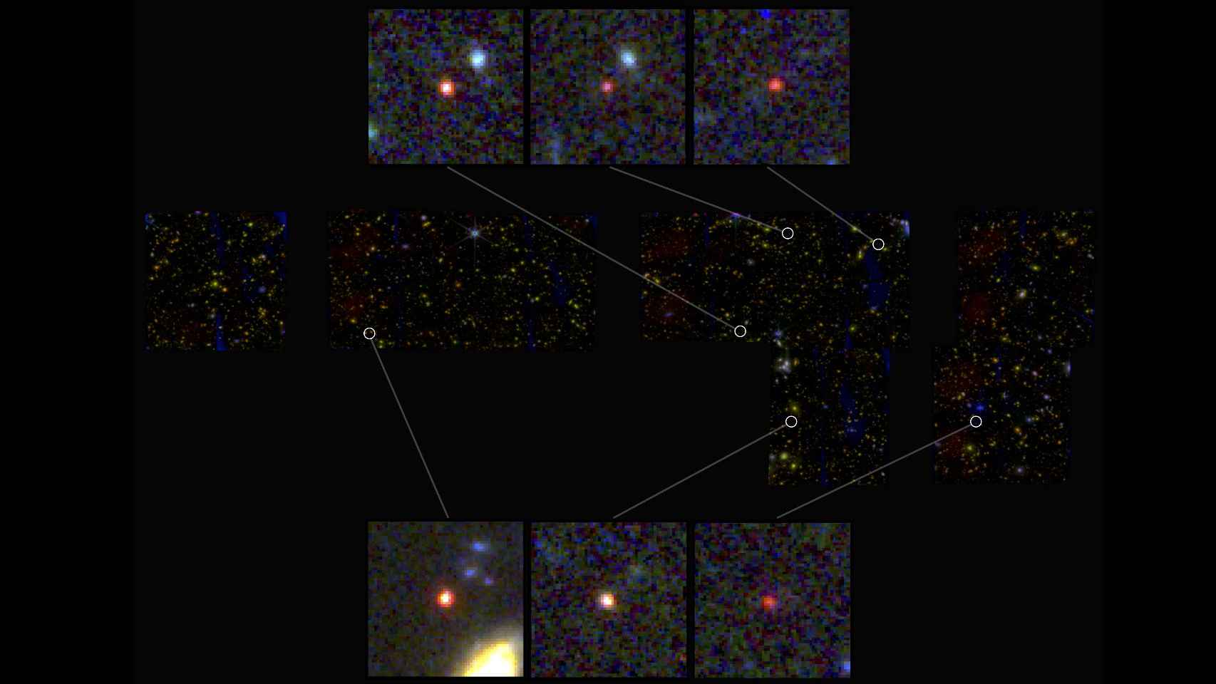 El telescopio James Webb descubre seis nuevas galaxias masivas que se consideraban imposibles  743435987_231125231_1706x960