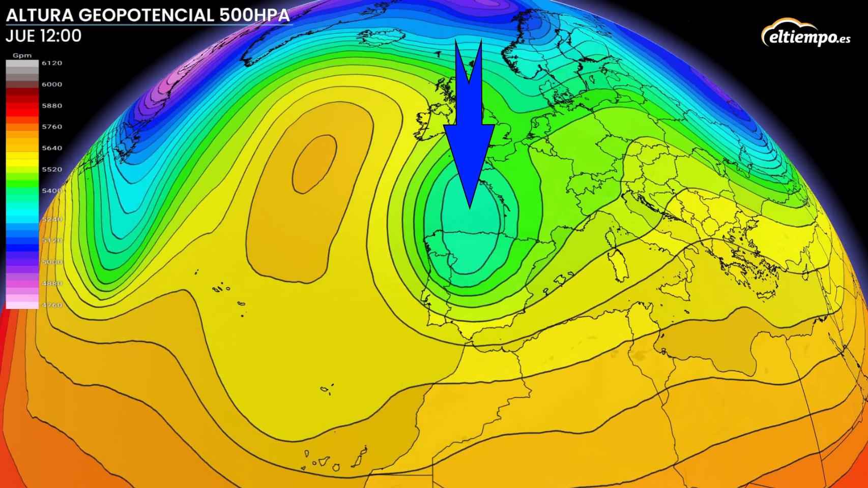 Ya Está Aquí La Dana Polar Aemet Alerta Que Trae A España Fuertes Lluvias Nieve Y Hasta 10ºc 8734