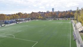 Imagen del campo del CD Victoria de Valladolid.