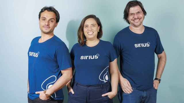 Arnobio Morelix, Rafaela Herrera y Felipe Matos, fundadores de Sirius College.