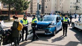 Accidente en la Avenida Salamanca