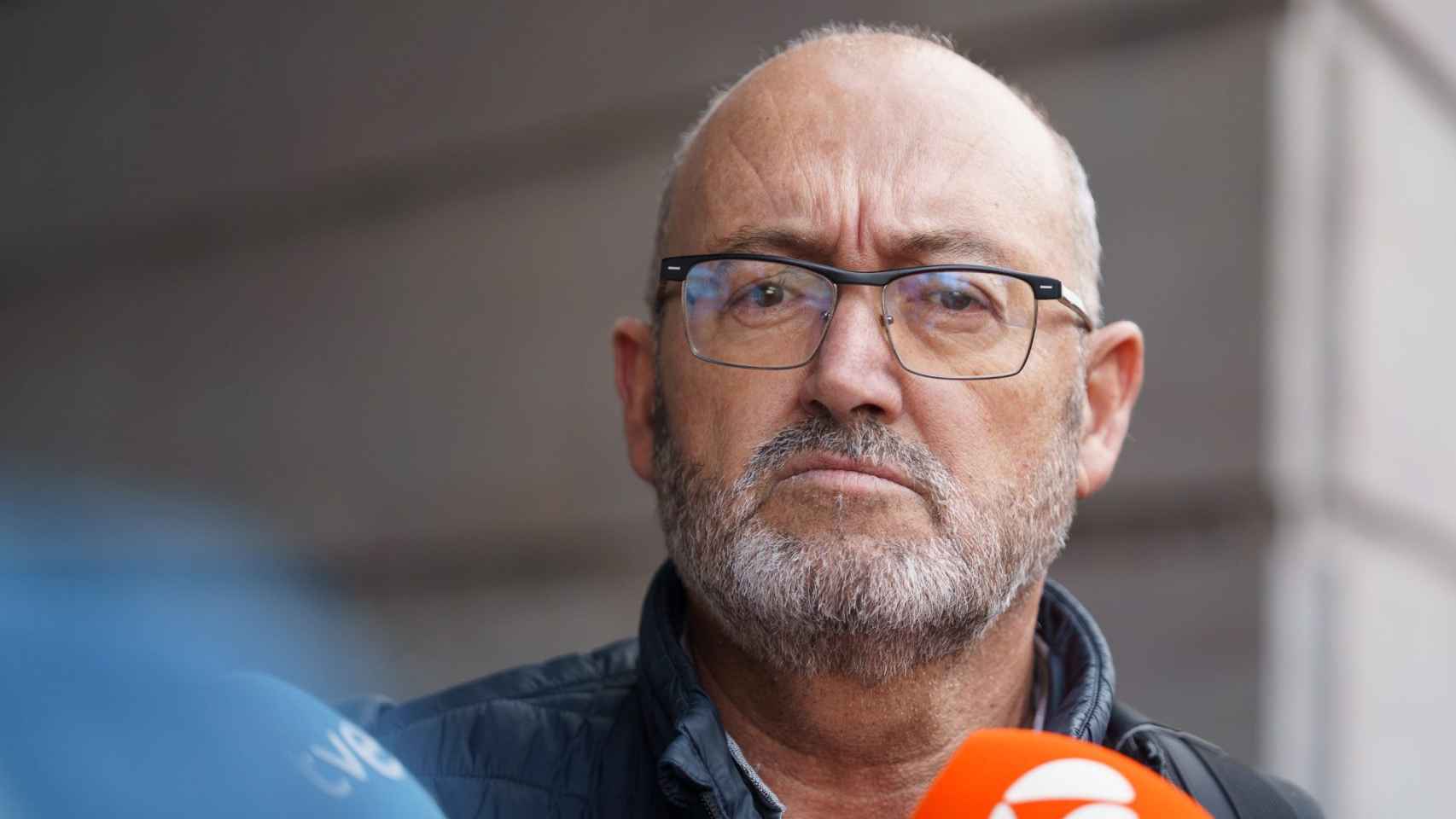 El exdiputado del PSOE Juan Bernardo Fuentes Curbelo, investigado por el 'caso Mediador', tras declarar ante la juez de Santa Cruz de Tenerife  el pasado miércoles.