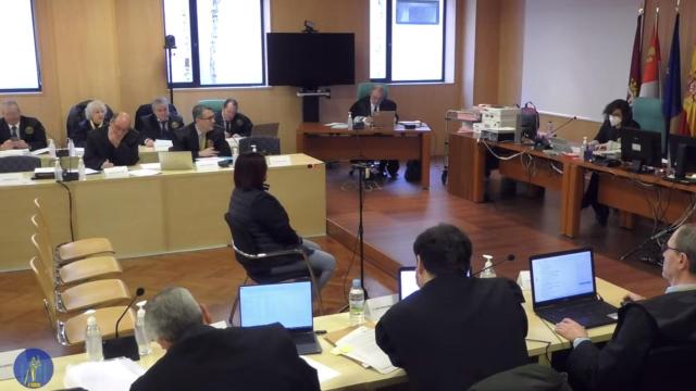 Declaración como testigo de Gloria Patricia, mujer de uno de los mineros fallecidos