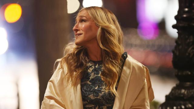 Carrie Bradshaw, interpretada por Sarah Jessica Parker.