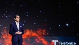 José María Álvarez-Pallete, presidente de Telefónica y de la GSMA, en la inauguración del MWC.