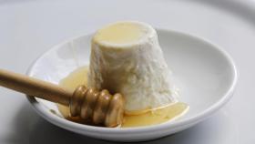 Receta de flan de queso.