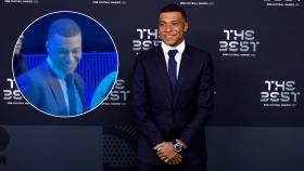 Kylian Mbappé, en la gala 'The Best'