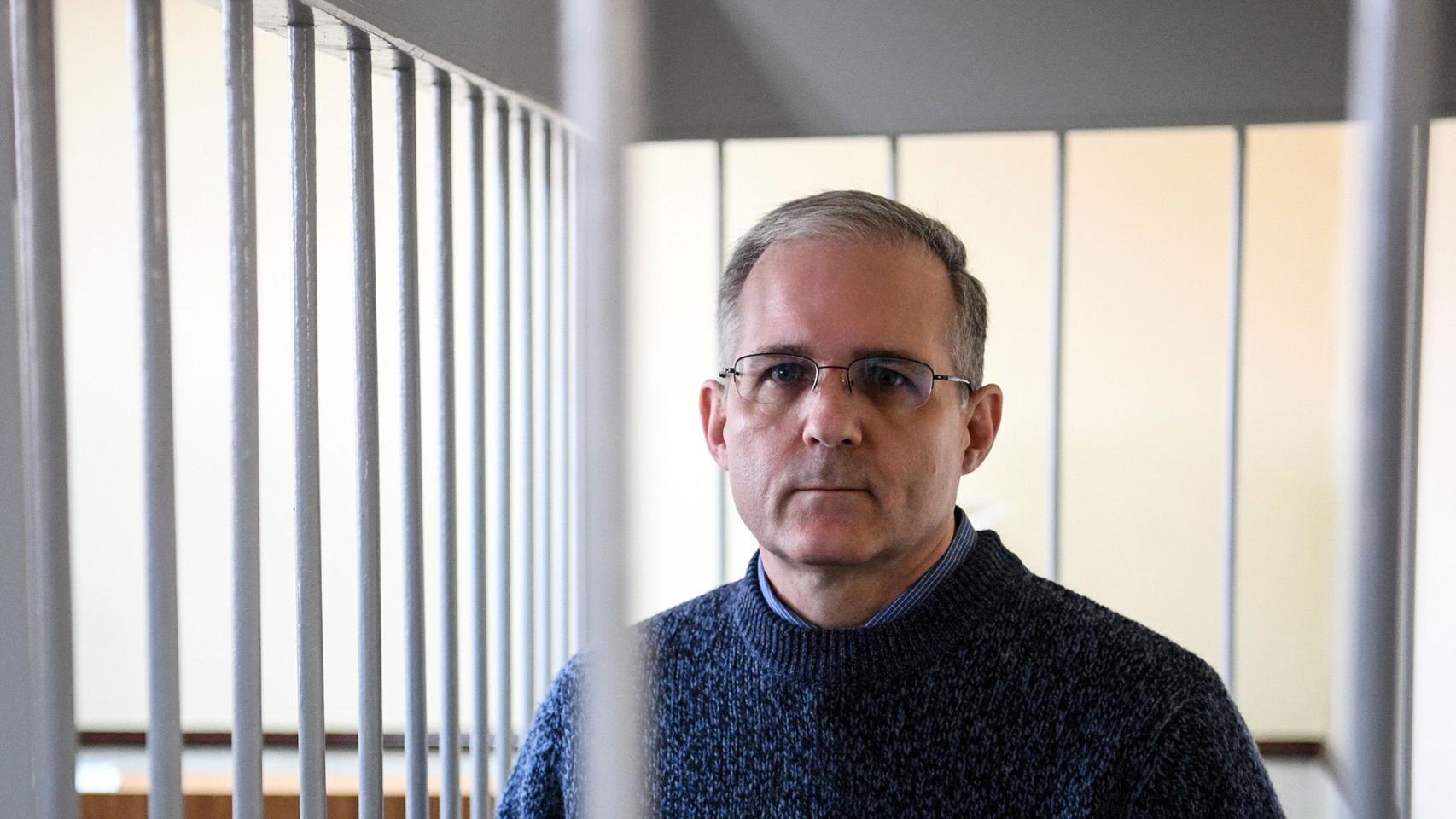 Paul Whelan en prisión.