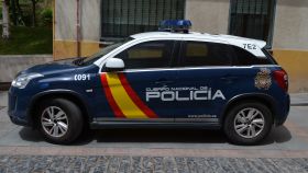 Vehículo de la Policía Nacional de Soria