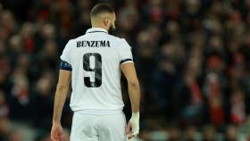 Karim Benzema, con el Real Madrid