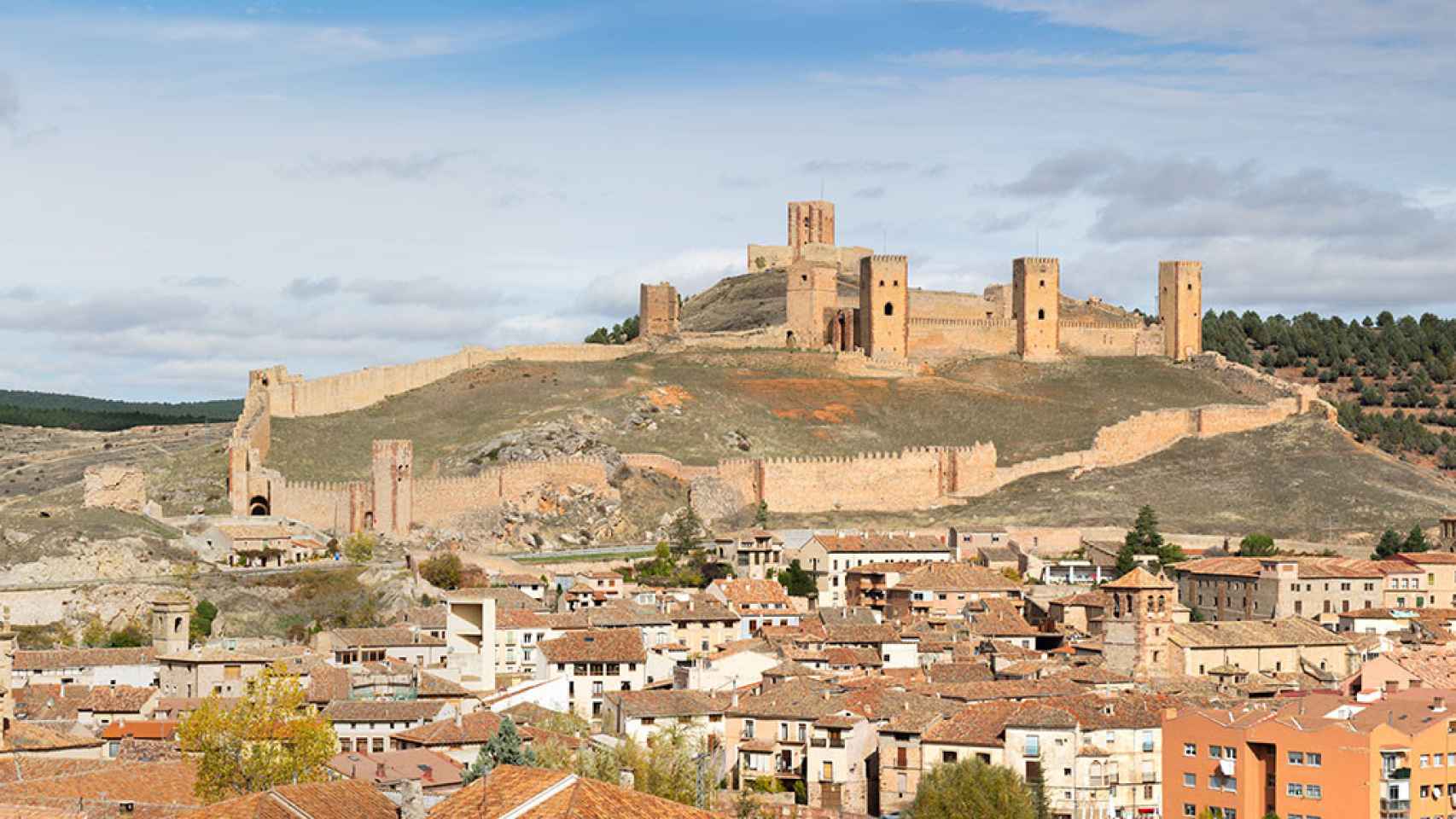 Castillo de Molina de Aragón, en Guadalajara.