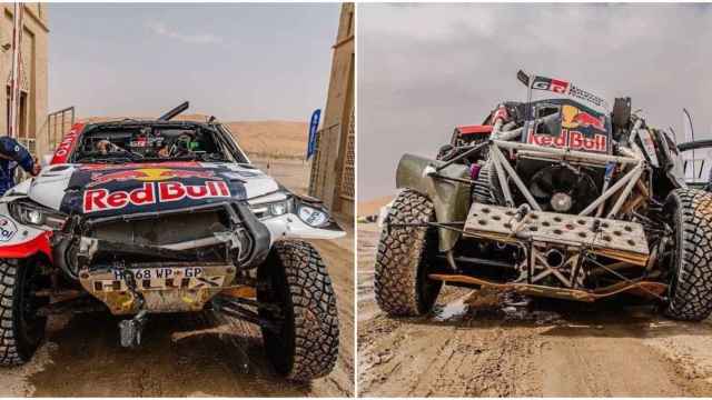 El grave accidente de Nasser Al-Attiyah en el Abu Dhabi Desert Challenge