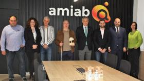 Fundación Eurocaja Rural entrega la ayuda 'WORKIN' a la Asociación AMIAB.