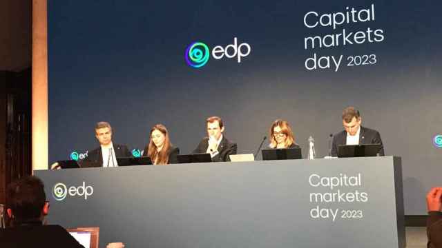 Miguel Stilwell d'Andrade, CEO de EDP, en el Capital Markets Day 2023