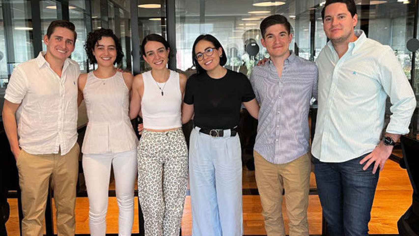 El equipo de la startup chilena Buk.