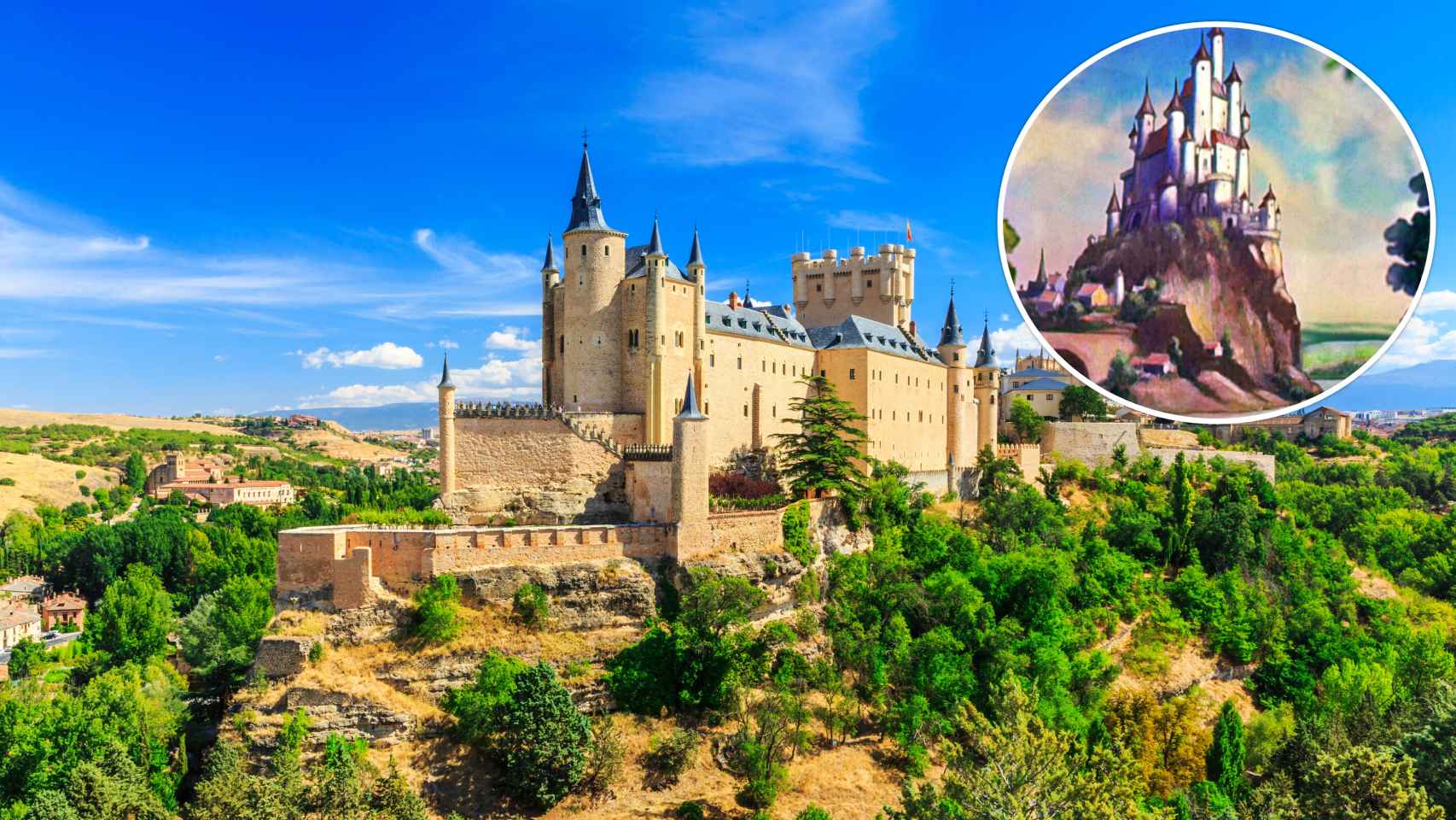 El castillo de película que inspiró a Disney está en Castilla y León