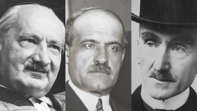Martin Heidegger, José Ortega y Gasset y Henri Bergson