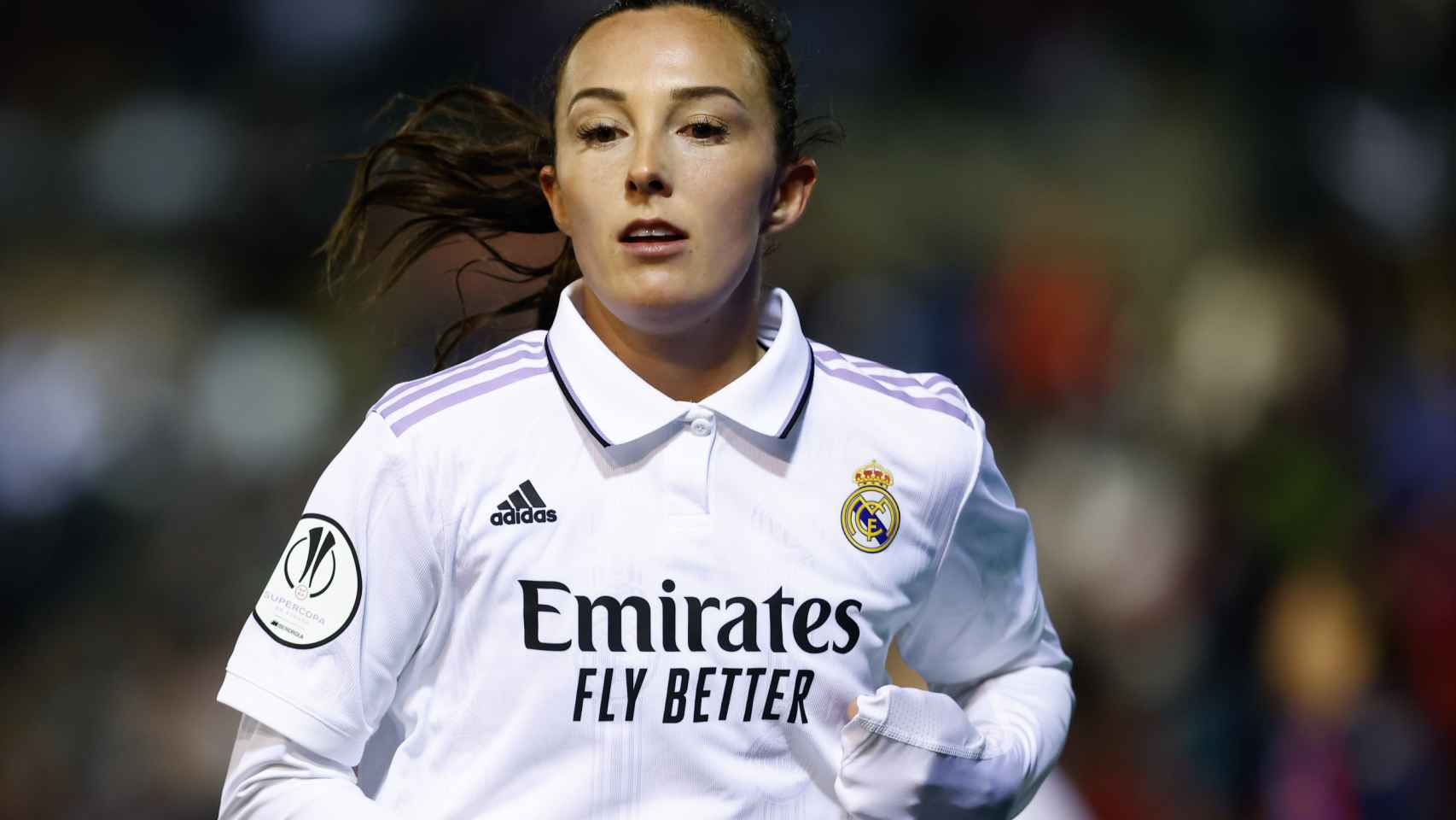 Caroline Weir, en un partido del Real Madrid Femenino de la temporada 2022/2023