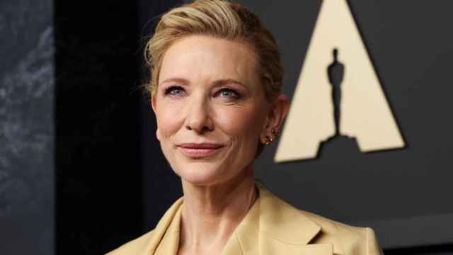 Cate Blanchett, nominada a mejor actriz protagonista, en un almuerzo previo a la 95ª edición de los Oscar en Beverly Hills, California, Estados Unidos.