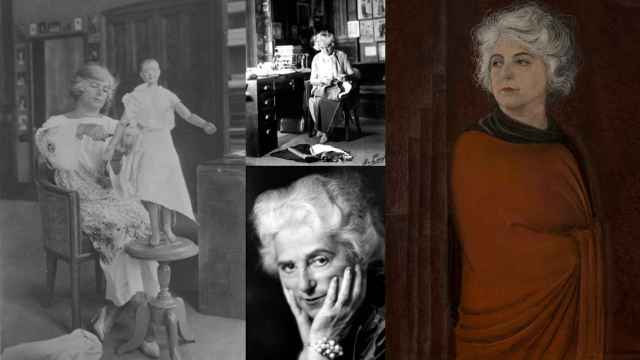La modista francesa, en tres fotografías y en un retrato del pintor Jean Dunand.